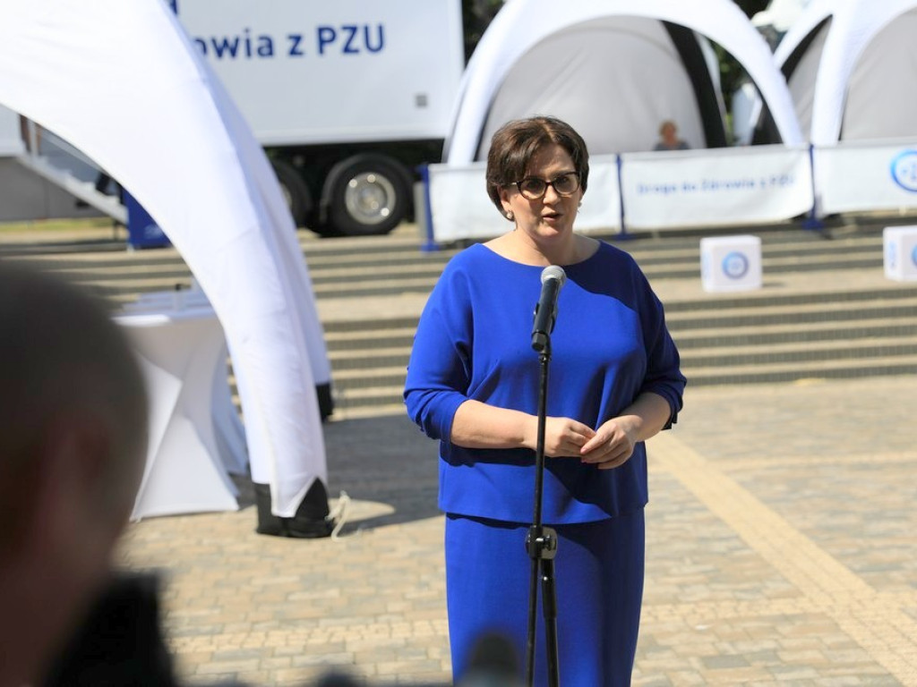 Wizyta Marszałek Sejmu RP Elżbiety Witek w Hrubieszowie - ZDJĘCIA, WIDEO