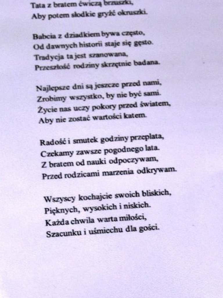 Caritas Hrubieszów: Ja i moja rodzina - ZDJĘCIA