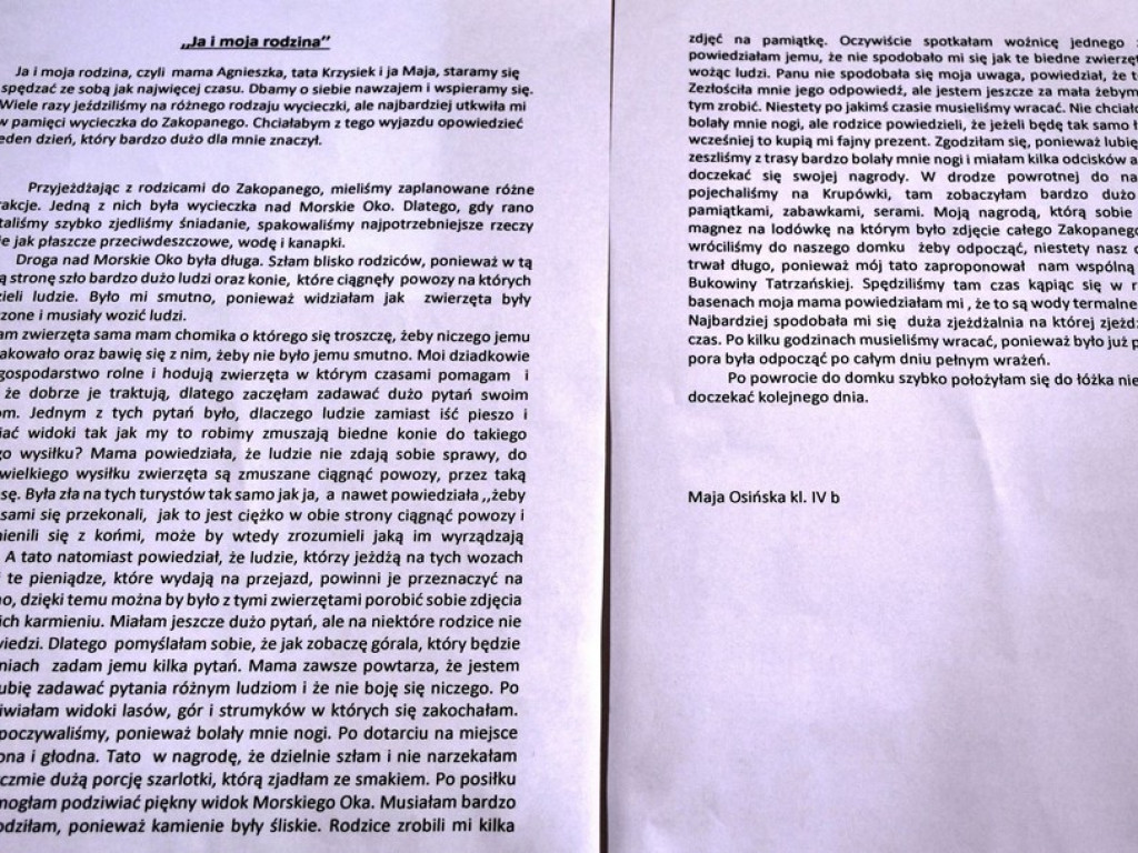 Caritas Hrubieszów: Ja i moja rodzina - ZDJĘCIA