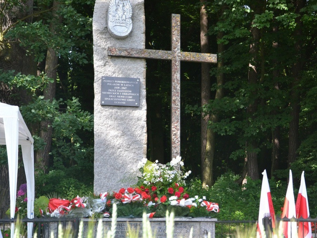 Gmina Uchanie: Uroczystości we wsi Staszic - ZDJĘCIA