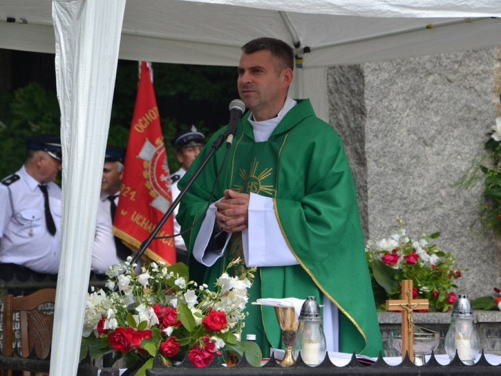 Gmina Uchanie: Uroczystości we wsi Staszic - ZDJĘCIA