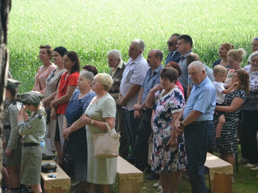 Gmina Uchanie: Uroczystości we wsi Staszic - ZDJĘCIA