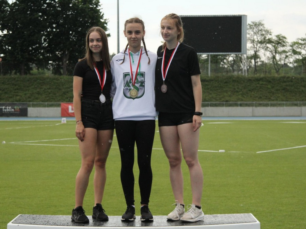 Trzy medale w lekkoatletycznych Mistrzostwach Województwa Juniorów - ZDJĘCIA