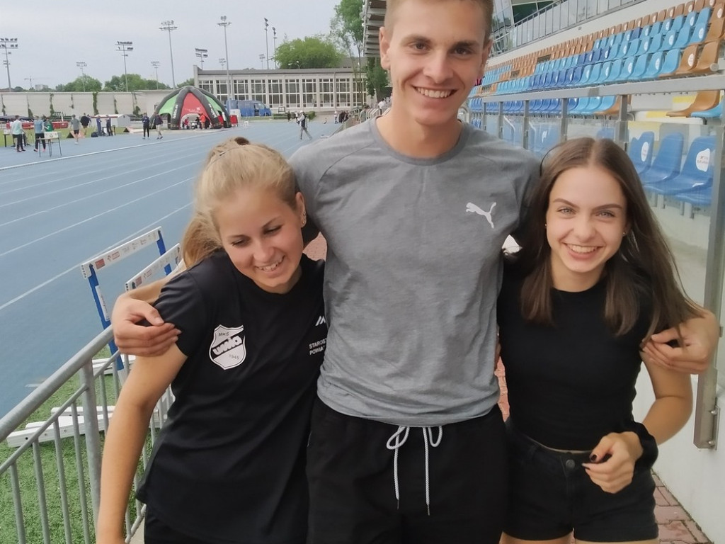 Trzy medale w lekkoatletycznych Mistrzostwach Województwa Juniorów - ZDJĘCIA
