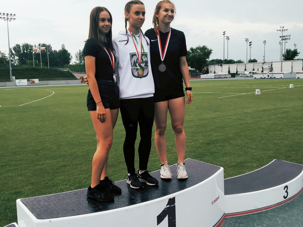 Trzy medale w lekkoatletycznych Mistrzostwach Województwa Juniorów - ZDJĘCIA