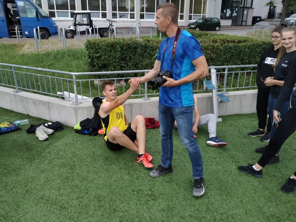 Trzy medale w lekkoatletycznych Mistrzostwach Województwa Juniorów - ZDJĘCIA
