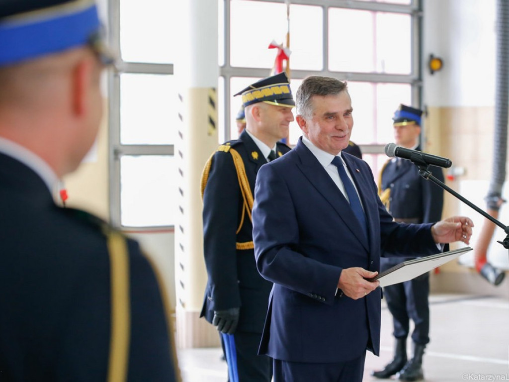 Medale dla hrubieszowskich strażaków - ZDJĘCIA