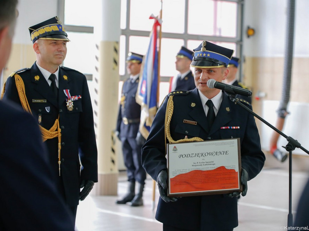 Medale dla hrubieszowskich strażaków - ZDJĘCIA