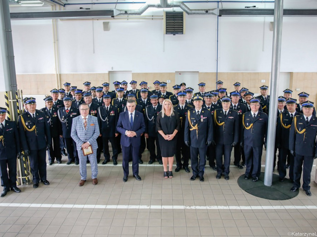 Medale dla hrubieszowskich strażaków - ZDJĘCIA