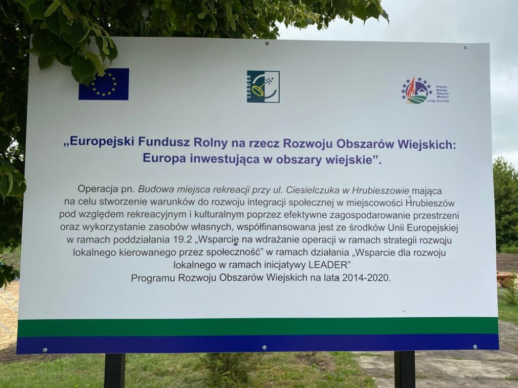 Hrubieszów: Powstaje miejsce rekreacji nad Huczwą - ZDJĘCIA