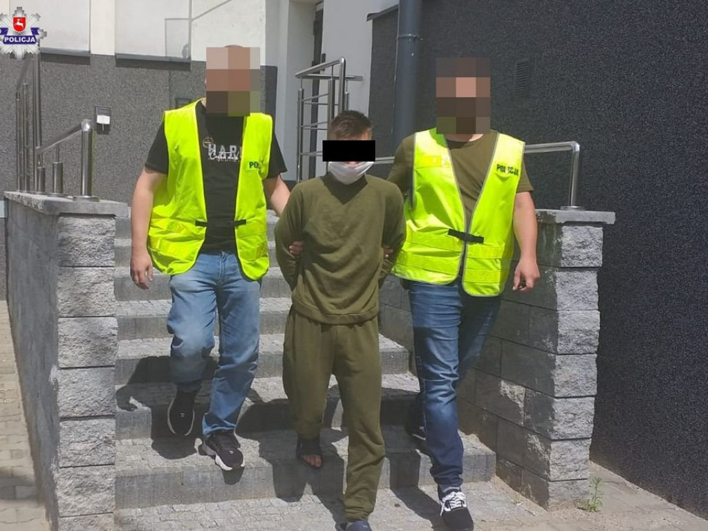 Zamaskowani, z gazem, nożem i pałką napadali na sklepy w okolicach Zamościa - ZDJĘCIA