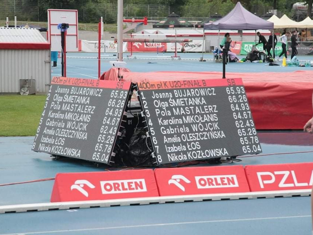 75. Mistrzostwa Polski Juniorów U 20. Czterokrotny start Olgi Śmietanki w dwa dni!
