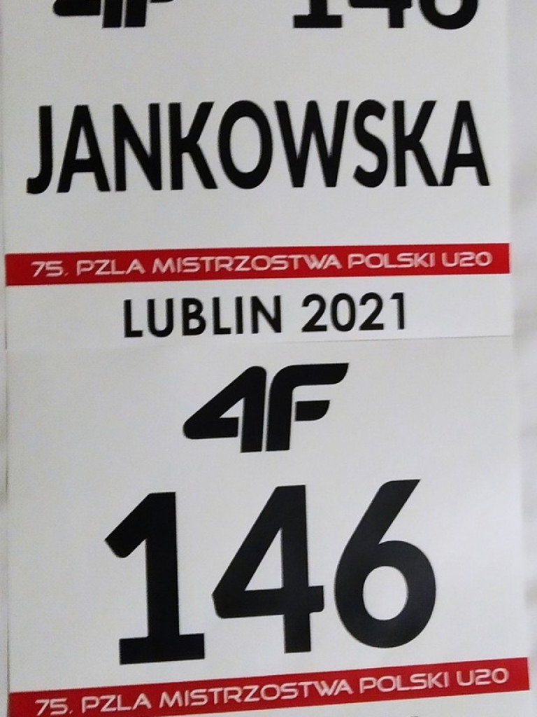 75. Mistrzostwa Polski Juniorów U 20. Czterokrotny start Olgi Śmietanki w dwa dni!
