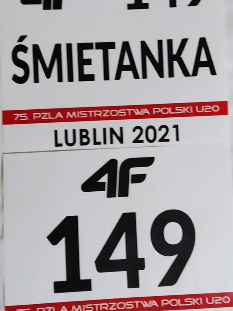 75. Mistrzostwa Polski Juniorów U 20. Czterokrotny start Olgi Śmietanki w dwa dni!