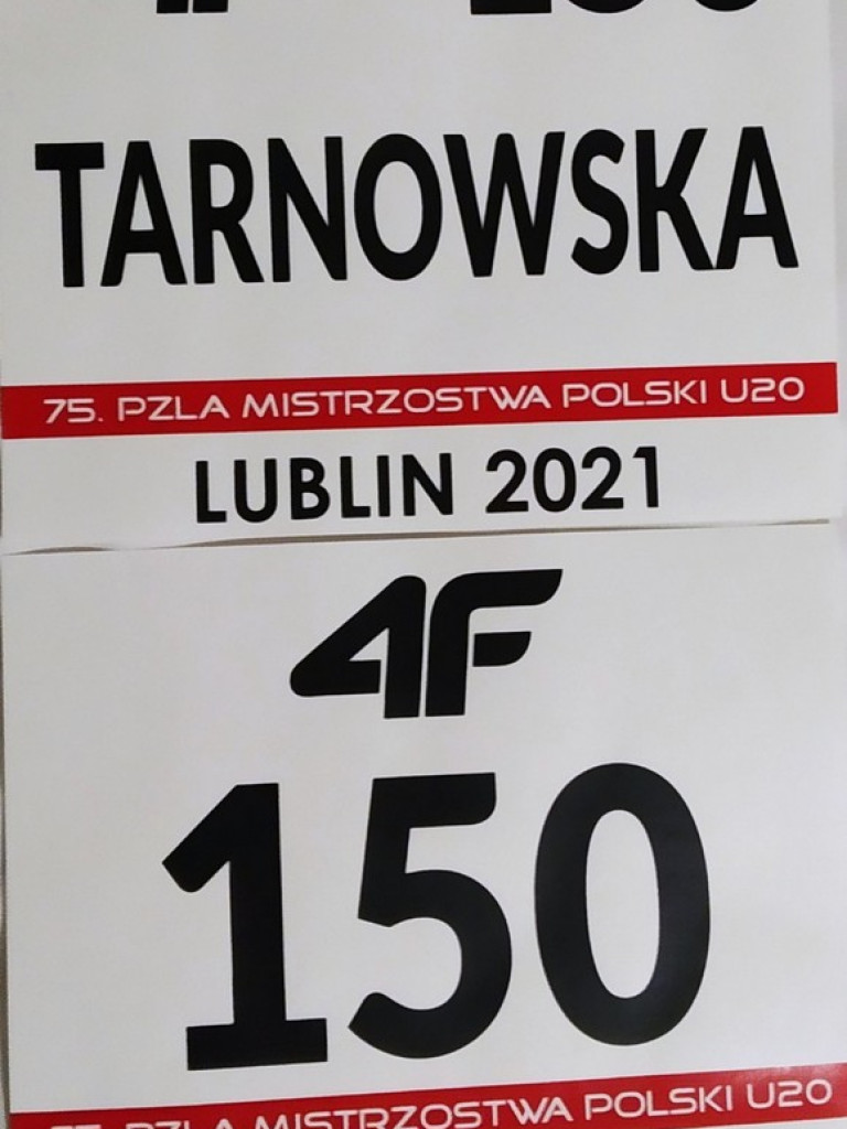 75. Mistrzostwa Polski Juniorów U 20. Czterokrotny start Olgi Śmietanki w dwa dni!