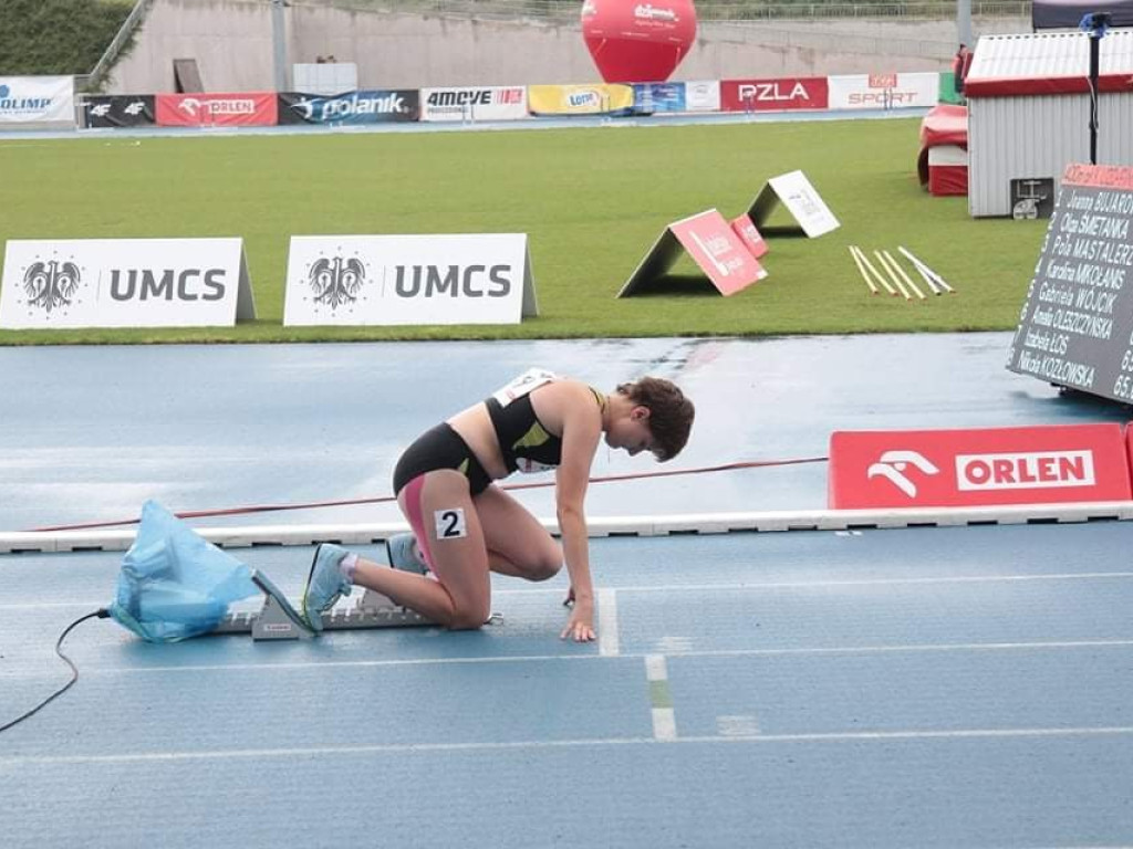 75. Mistrzostwa Polski Juniorów U 20. Czterokrotny start Olgi Śmietanki w dwa dni!