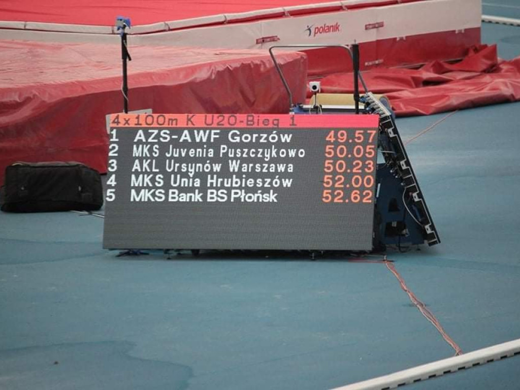 75. Mistrzostwa Polski Juniorów U 20. Czterokrotny start Olgi Śmietanki w dwa dni!