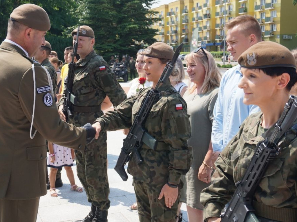 Nowi Terytorialsi zaprzysiężeni w Zamościu - ZDJĘCIA