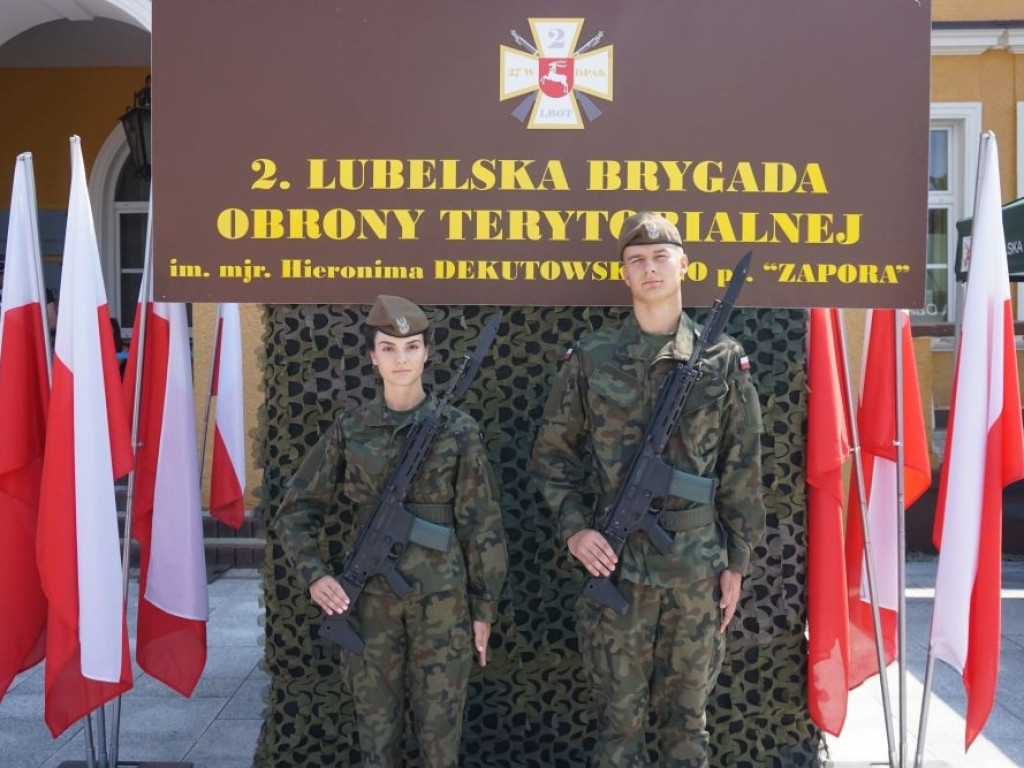 Nowi Terytorialsi zaprzysiężeni w Zamościu - ZDJĘCIA