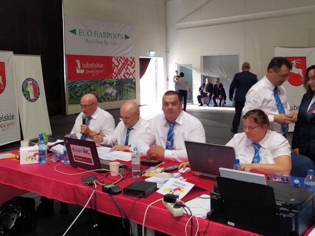 Zmagania młodych siłaczy Unii Hrubieszów w ramach OOM w Biłgoraju - ZDJĘCIA