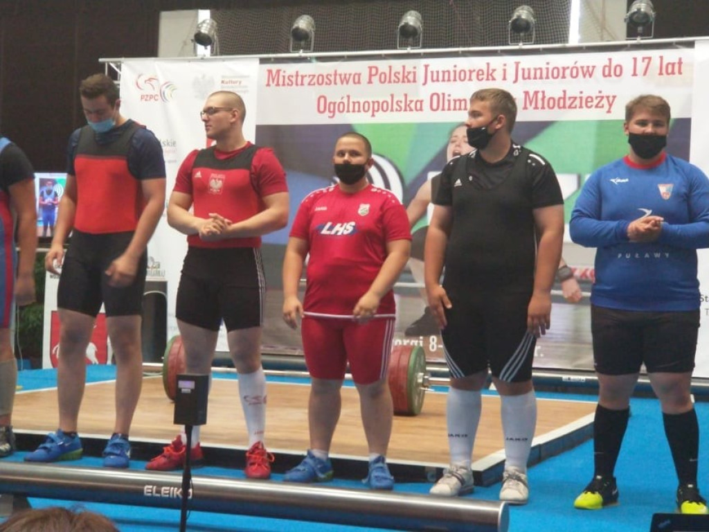 Zmagania młodych siłaczy Unii Hrubieszów w ramach OOM w Biłgoraju - ZDJĘCIA