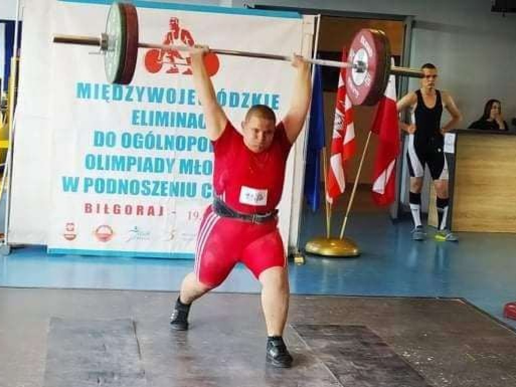 Zmagania młodych siłaczy Unii Hrubieszów w ramach OOM w Biłgoraju - ZDJĘCIA