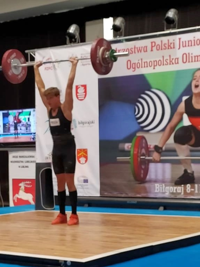 Zmagania młodych siłaczy Unii Hrubieszów w ramach OOM w Biłgoraju - ZDJĘCIA