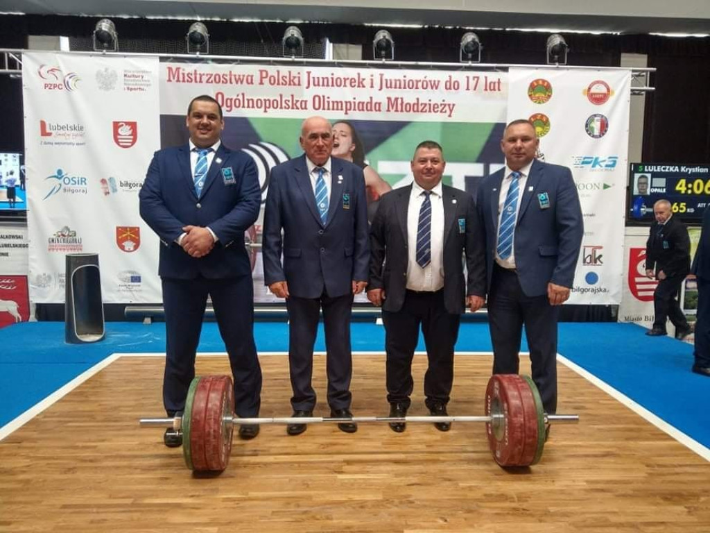 Zmagania młodych siłaczy Unii Hrubieszów w ramach OOM w Biłgoraju - ZDJĘCIA