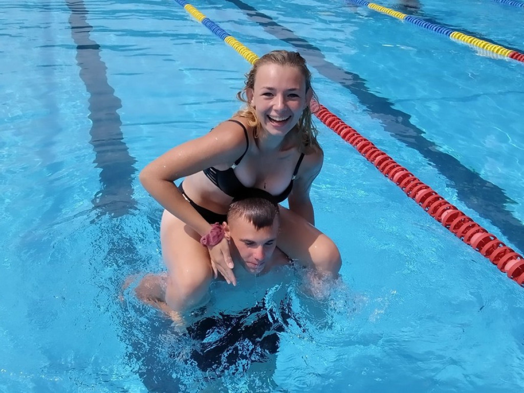 Lekkoatleci Unii Hrubieszów ze sponsorem i na obozie sportowym - ZDJĘCIA