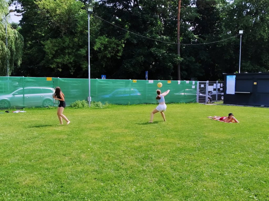 Lekkoatleci Unii Hrubieszów ze sponsorem i na obozie sportowym - ZDJĘCIA