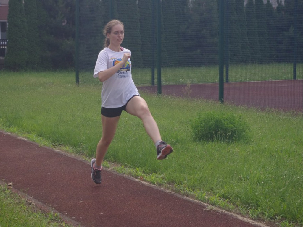 Lekkoatleci Unii Hrubieszów ze sponsorem i na obozie sportowym - ZDJĘCIA