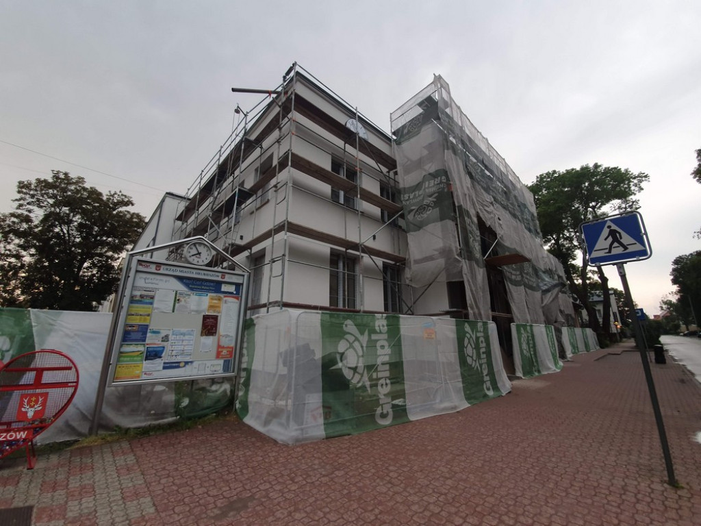 Hrubieszów: Remont budynku Urzędu Miasta zmierza ku końcowi - ZDJĘCIA
