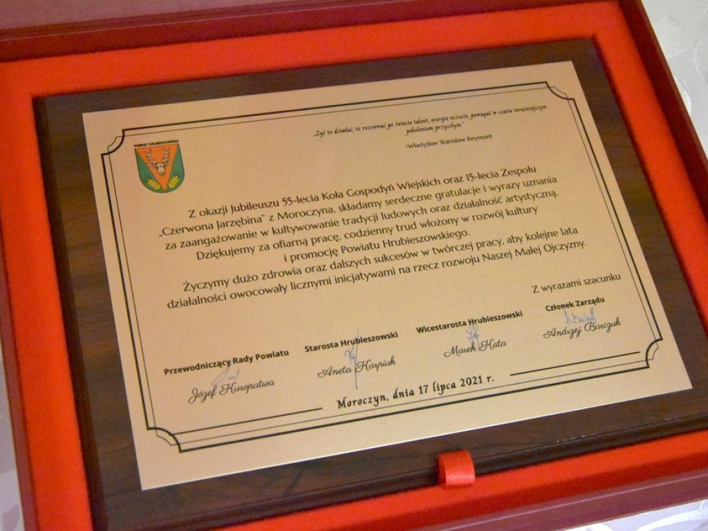 Jubileusze w Moroczynie - ZDJĘCIA