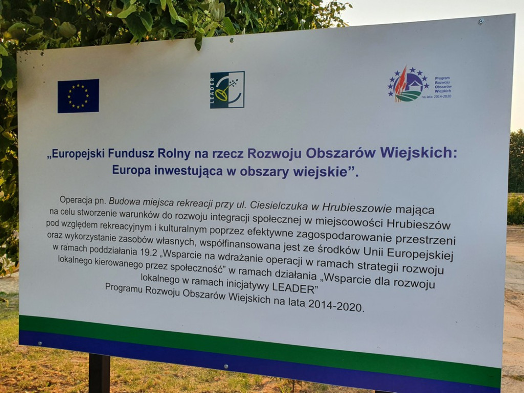 Hrubieszów: Miejsce rekreacji nad Huczwą gotowe - ZDJĘCIA