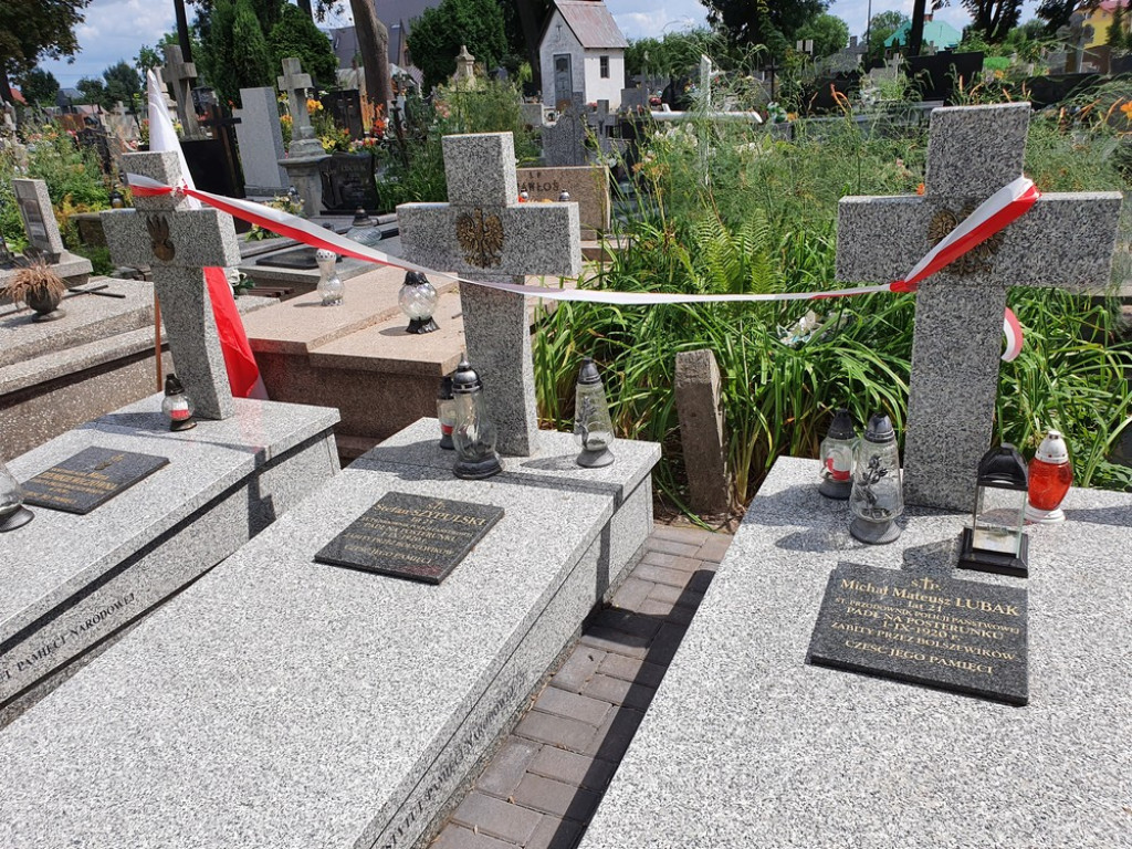 Hrubieszów: Poświęcenie mogił sanitariuszki, policjantów i legionistów - ZDJĘCIA