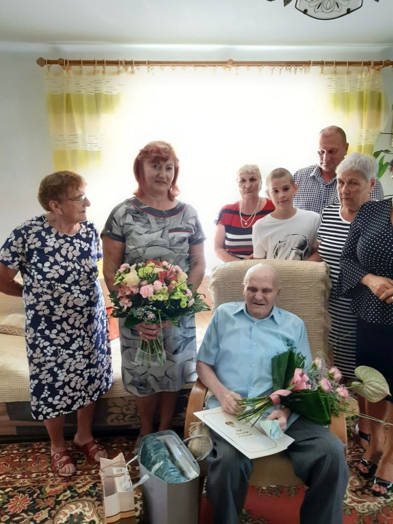 Gmina Werbkowice: Jubileusz 100-lecia urodzin Pana Tadeusza Krawczuka - ZDJĘCIA