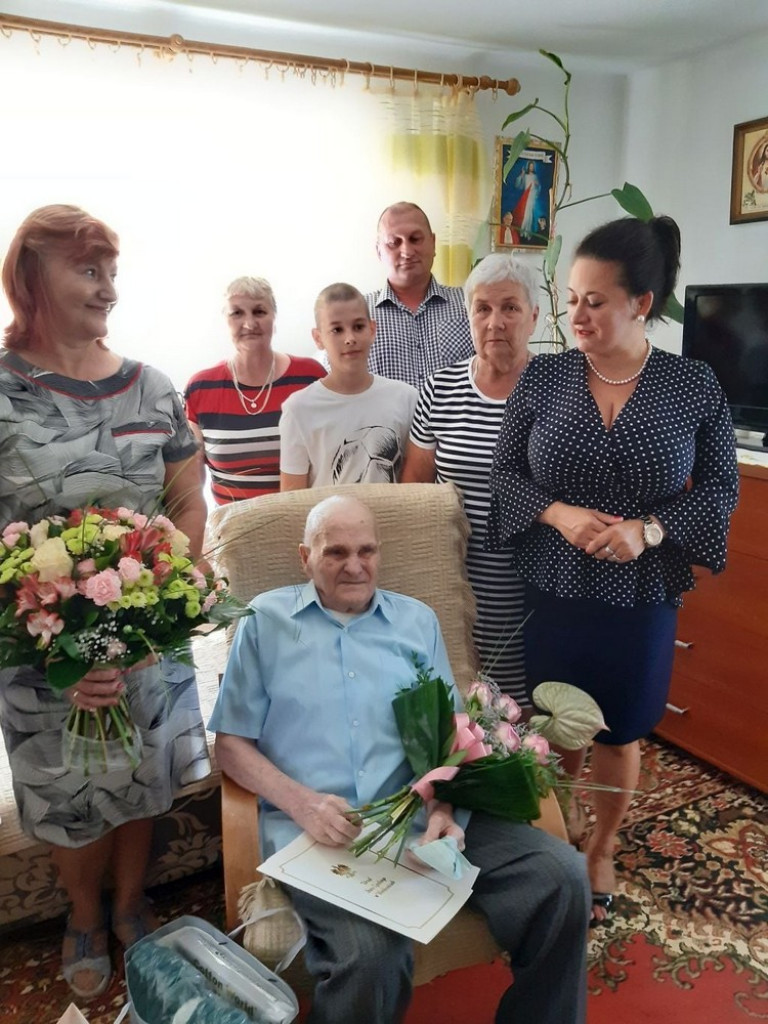 Gmina Werbkowice: Jubileusz 100-lecia urodzin Pana Tadeusza Krawczuka - ZDJĘCIA
