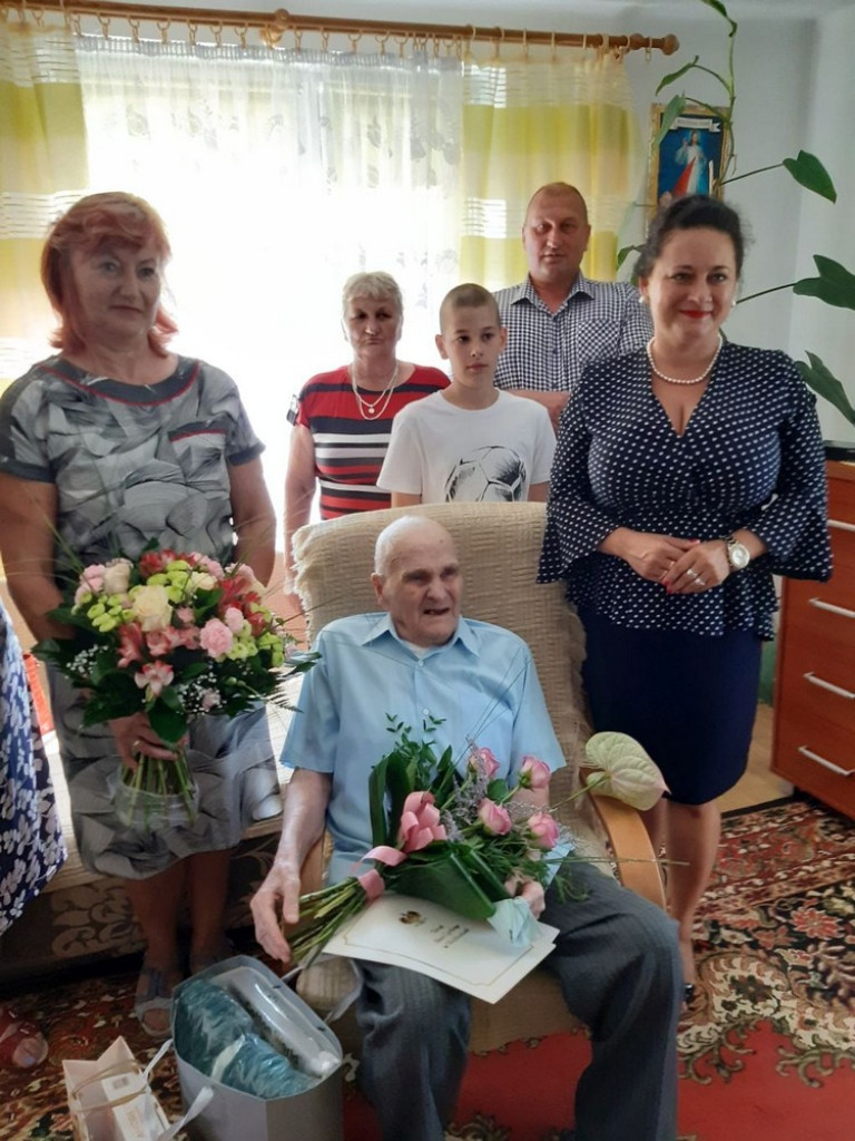 Gmina Werbkowice: Jubileusz 100-lecia urodzin Pana Tadeusza Krawczuka - ZDJĘCIA