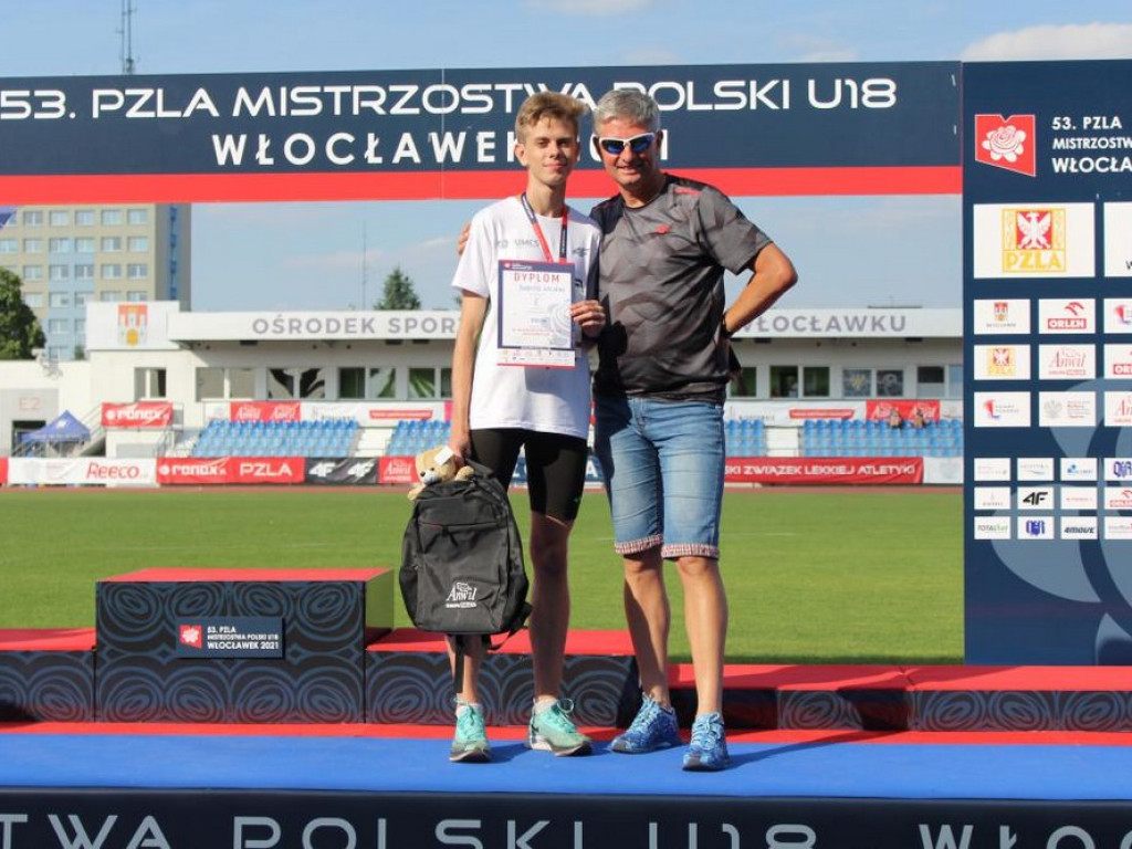Kacper Chmielewski najlepszy z hrubieszowskiej Unii w Ogólnopolskiej Olimpiadzie Młodzieży - ZDJĘCIA