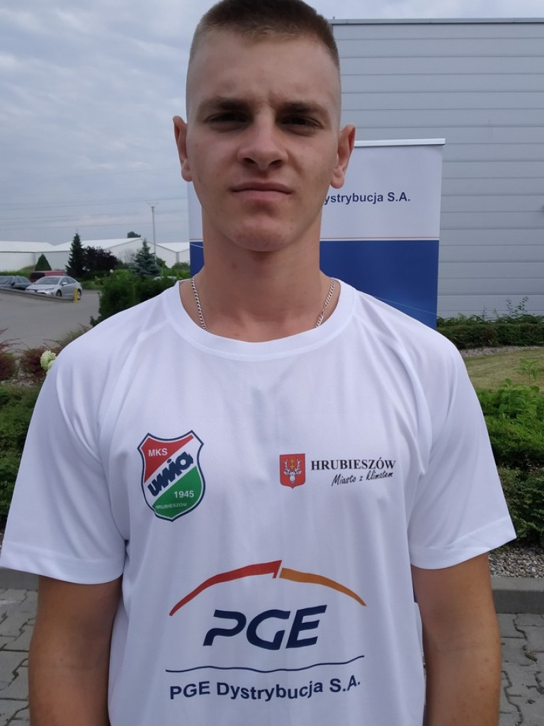 Kacper Chmielewski najlepszy z hrubieszowskiej Unii w Ogólnopolskiej Olimpiadzie Młodzieży - ZDJĘCIA