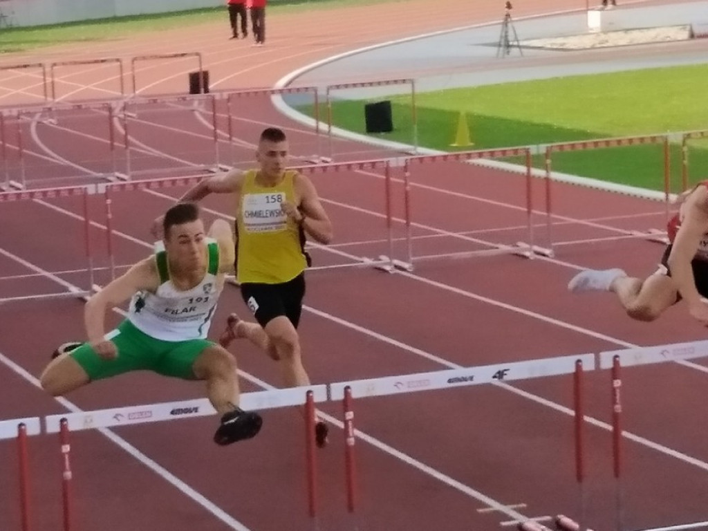 Kacper Chmielewski najlepszy z hrubieszowskiej Unii w Ogólnopolskiej Olimpiadzie Młodzieży - ZDJĘCIA