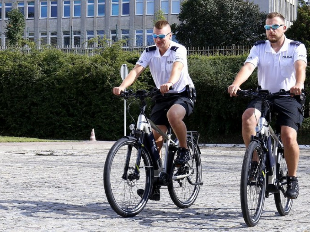 Rowery elektryczne dla lubelskich policjantów - ZDJĘCIA