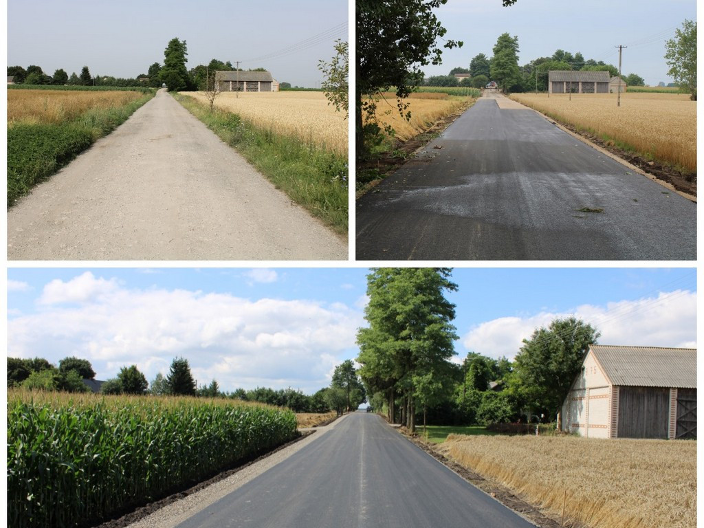 Zakończono kolejne remonty dróg w gminie Hrubieszów - ZDJĘCIA