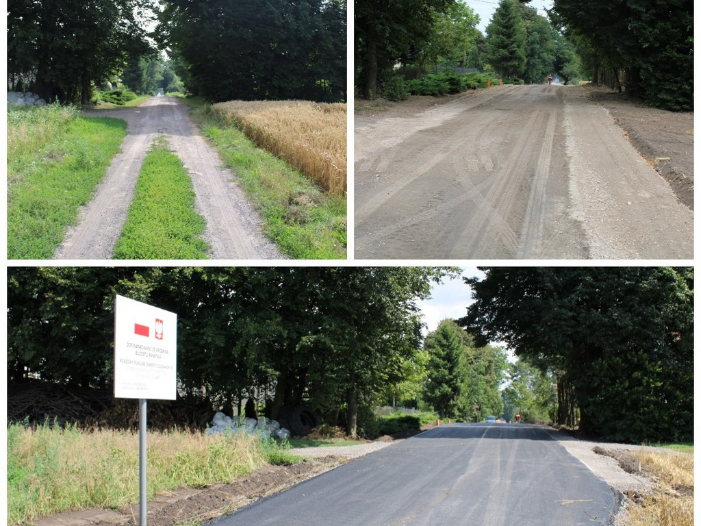 Zakończono kolejne remonty dróg w gminie Hrubieszów - ZDJĘCIA