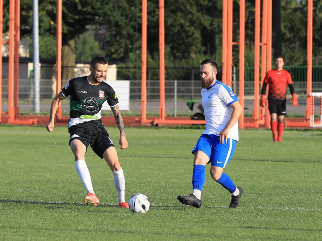 Unia - Huczwa 0:3. Koniec pucharowej przygody - ZDJĘCIA, WIDEO