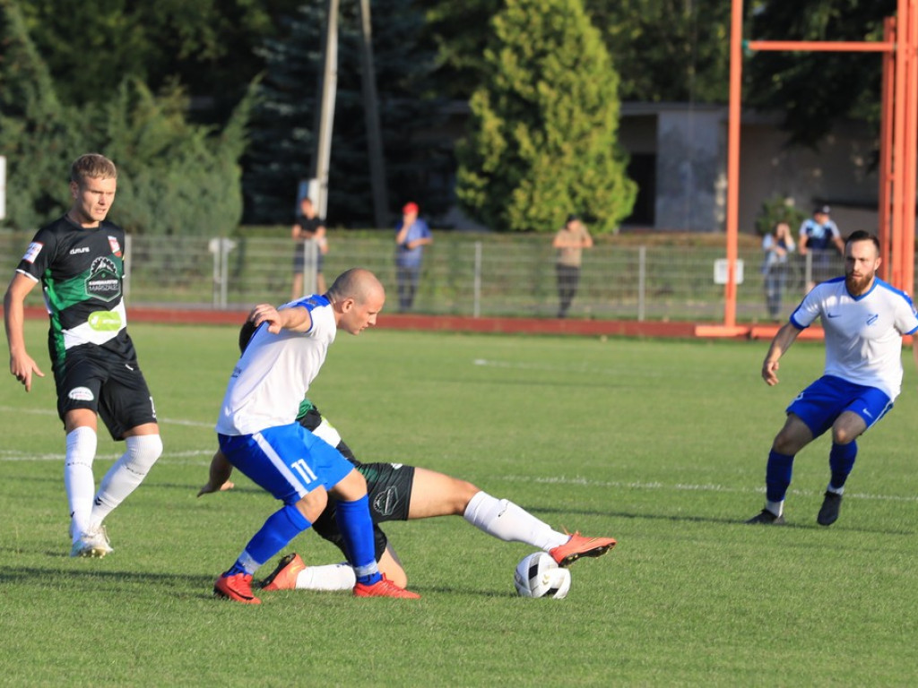 Unia - Huczwa 0:3. Koniec pucharowej przygody - ZDJĘCIA, WIDEO