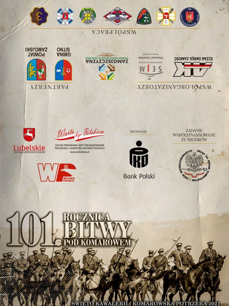 101 rocznica bitwy pod Komarowem - Święto Kawalerii Polskiej - Komarowska Potrzeba 2021