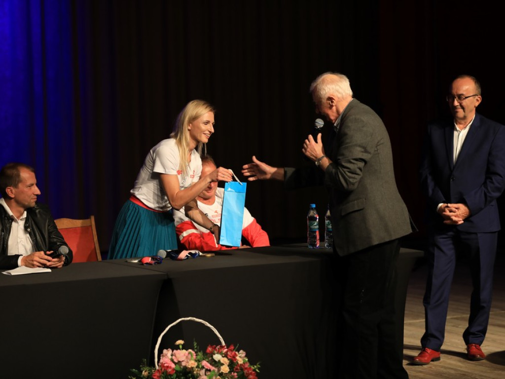 Hrubieszów: Spotkanie z mistrzynią olimpijską Małgorzatą Hołub-Kowalik - ZDJĘCIA