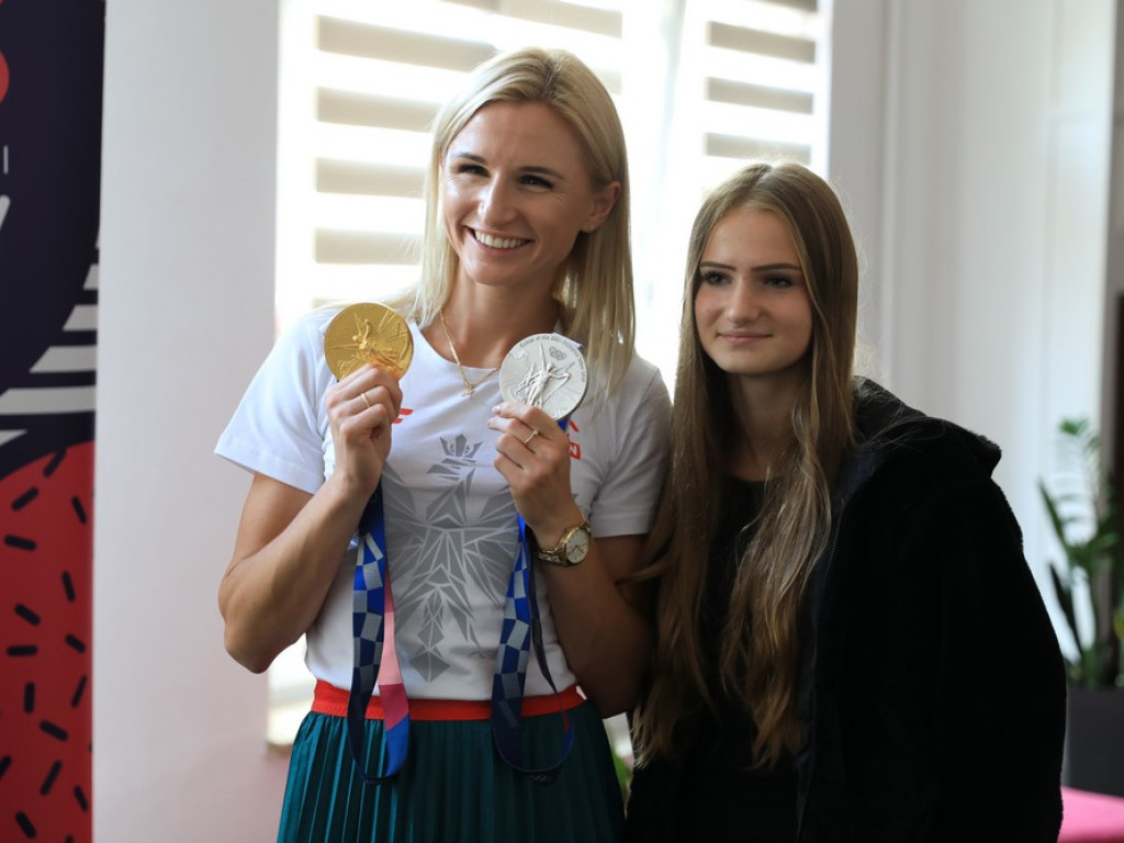 Hrubieszów: Spotkanie z mistrzynią olimpijską Małgorzatą Hołub-Kowalik - ZDJĘCIA