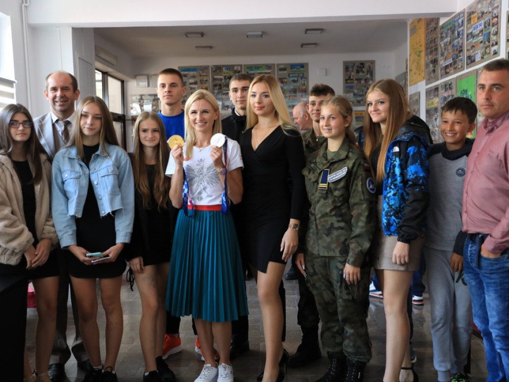 Hrubieszów: Spotkanie z mistrzynią olimpijską Małgorzatą Hołub-Kowalik - ZDJĘCIA